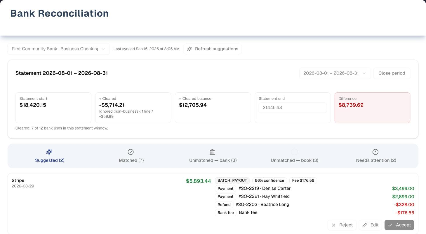 Bank Reconciliation