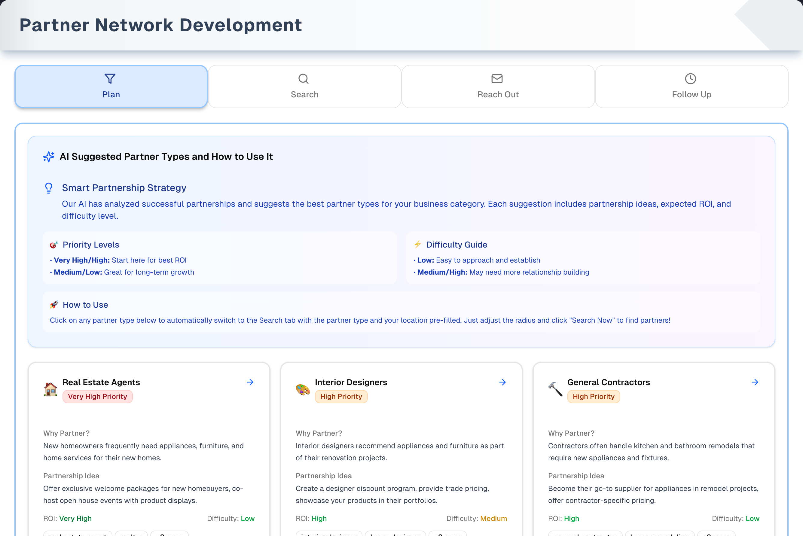 Partner Network Development
